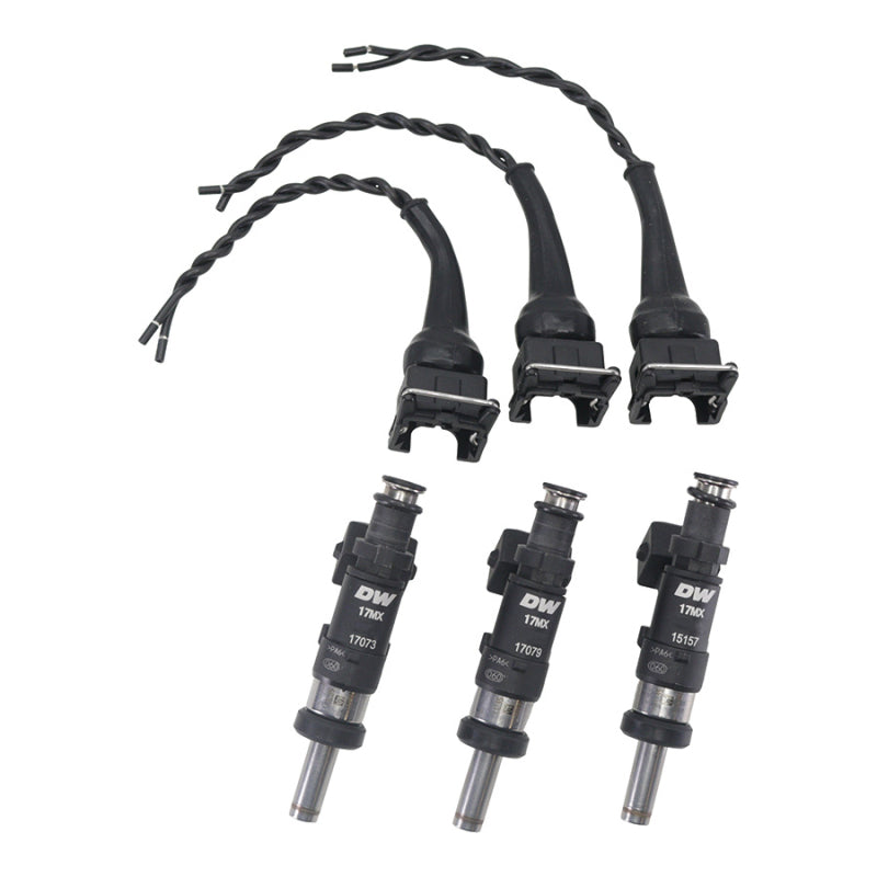 DeatschWerks DWK17MX-12-1100-3 1100cc Fuel Injectors, Matched Set of 3 for Toyota GR Yaris and GR Corolla