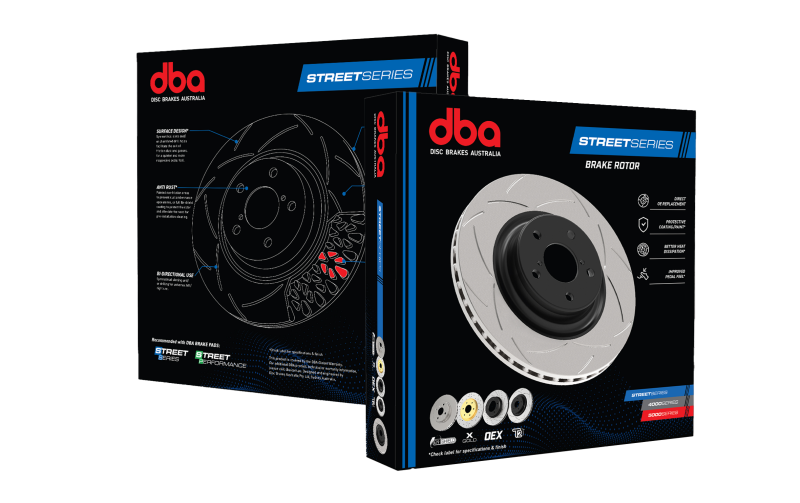 DBA 06-13 Lexus IS250 Street Series T2 Front Slotted Rotor
