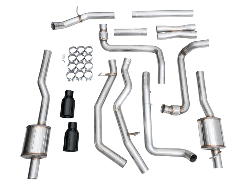 AWE Tuning 2025+ RAM 1500 3.0TT Rebel 0FG Cat-Back Exhaust with Diamond Black Tips