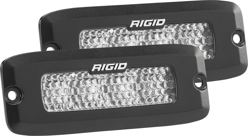 RIGID Industries SR-Q PRO 60-Degree White LED Light, Flush Mount, Set of 2 – RIG925513