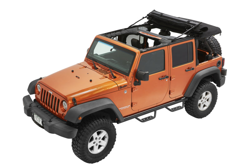 Bestop Supertop Ultra for Jeep Wrangler JK 4-Door (Premium Black Twill) – Model 1023457