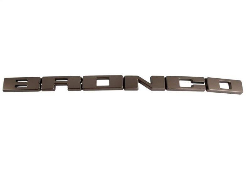 Ford Racing frpM-1447-BLBR 2021+ Bronco Grille Lettering Overlay Kit - Sinister Bronze