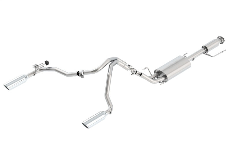 Borla 140200 Touring Cat-Back Exhaust System for 2007-2009 Toyota FJ Cruiser 4.0L V6