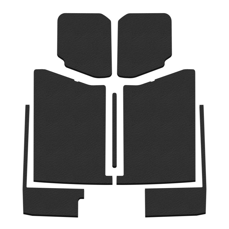 DEI 2019-Up Jeep Gladiator Leather Look Headliner Complete Kit 7-pc - Black