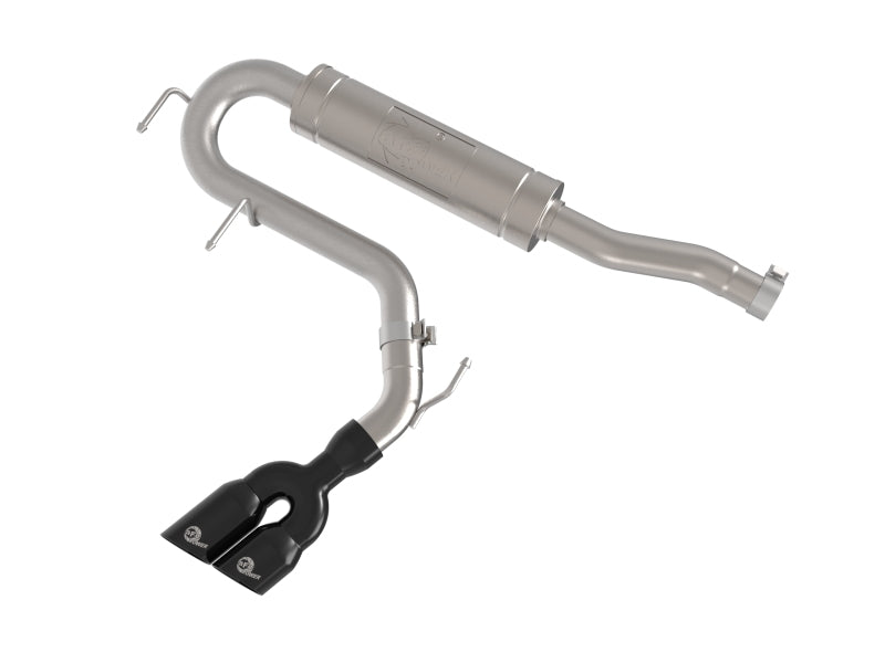 aFe Rebel Series Cat-Back Exhaust System with Black Tip for 2022-2025 Ford Maverick 2.5L FWD - 49-33155-B