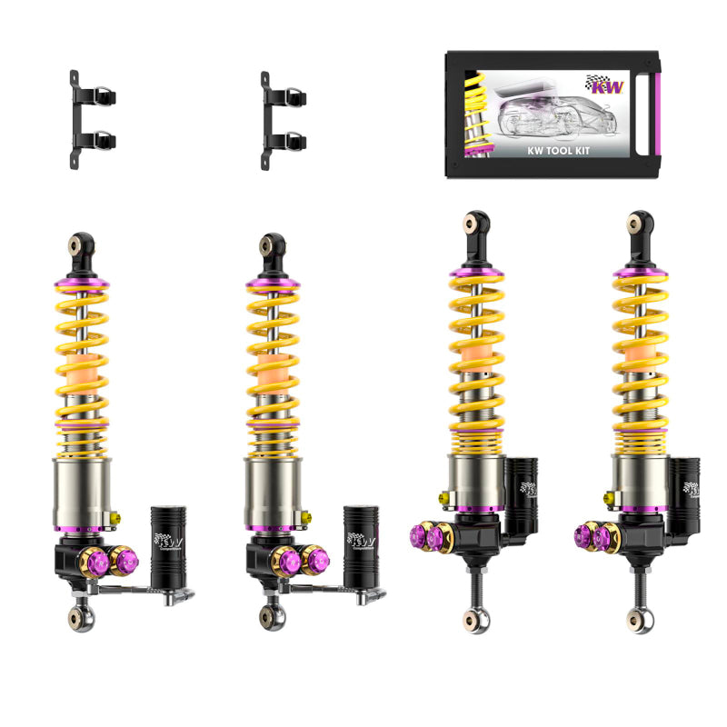 KW V5 HLS4 Coilover Kit for 2004-2005 Porsche Carrera GT - Part kws30971427