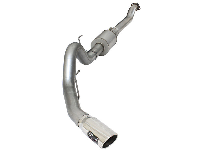 aFe Atlas 4-Inch Cat-Back Exhaust System with Muffler for 2015-2019 Ford F-150 V6 2.7L and 3.5L, Part AFE49-03069-P