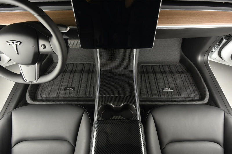 3D MAXpider ELITECT Floor Mats for 2024-2026 Tesla Model 3, Black, 3-Piece Set