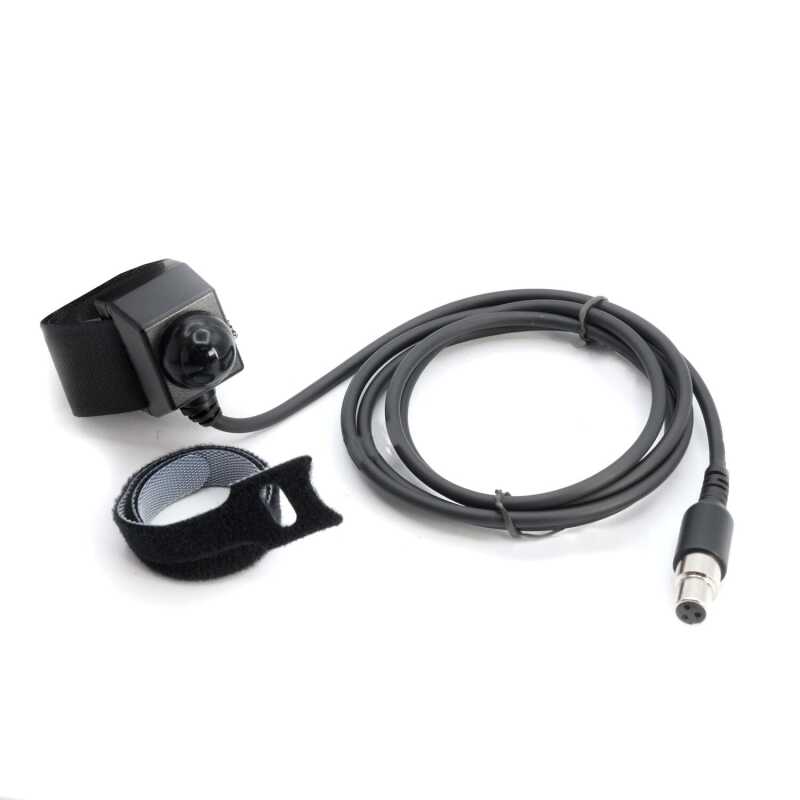 Rugged Radios Velcro Mount Push to Talk (PTT) Buttons for Intercoms Passenger PTT - Straight Cord