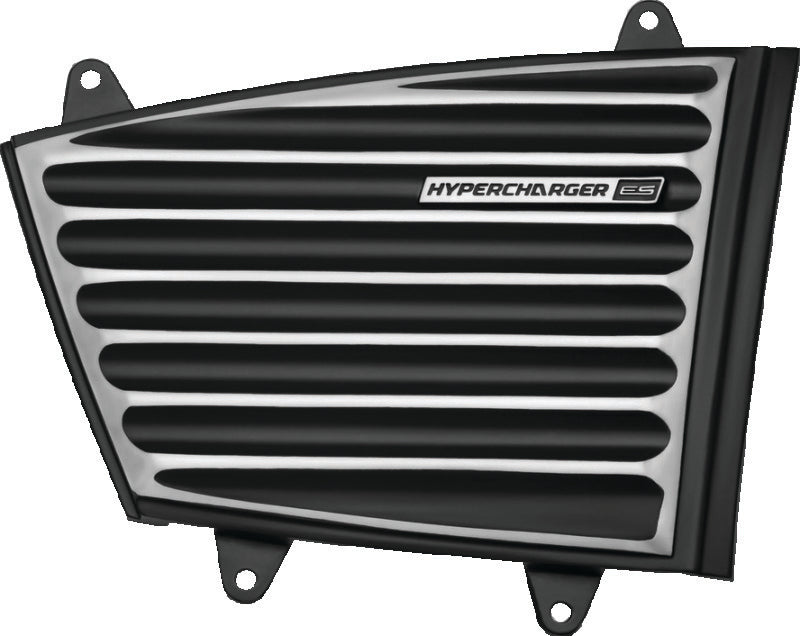 Kuryakyn Classic Faceplate Hypercharger ES Black and Chrome kur9369