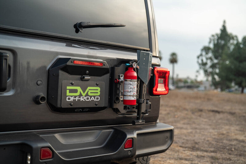 DV8 Offroad Tailgate Reinforcement Molle Panel for 2018-2025 Jeep Wrangler JL - dveTCJL-04