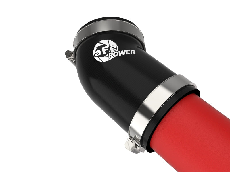 aFe BladeRunner Aluminum Hot and Cold Charge Pipe Kit, Red, Part Number 46-20654-R, for Ford Explorer ST and Lincoln Aviator 3.0L V6