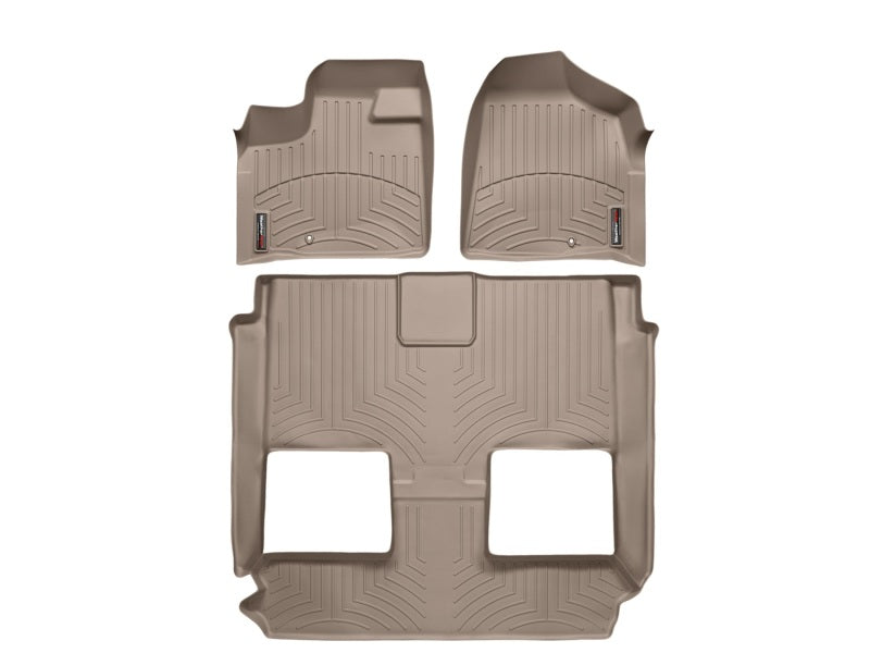 WeatherTech 11+ Chrysler Town & Country Front and Rear Floorliners - Black