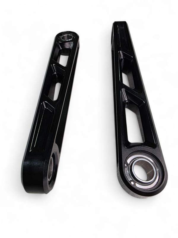 Elektric Offroad 2024+ Can-Am Maverick R Front Sway Bar Links - Billet Aluminum, Anodized Black