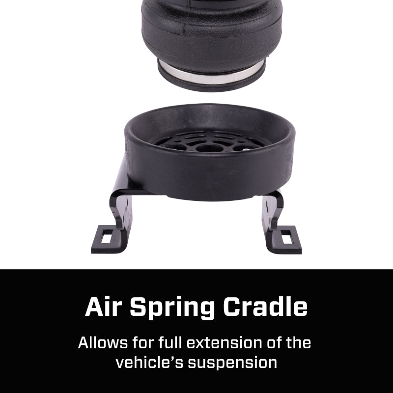 Air Lift LoadLifter 5000 Ultimate Air Spring Kit with Cradles for Chevy Silverado 2500 HD ZR2 and GMC Sierra 2500 HD AT4X 4WD, Part Number 88408