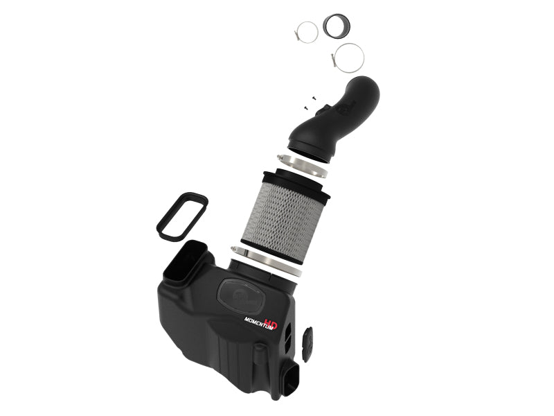 aFe Momentum HD Cold Air Intake with Pro DRY S Filter, Part Number 50-70056D, for 2020–2026 GM 6.6L Duramax Diesel Trucks