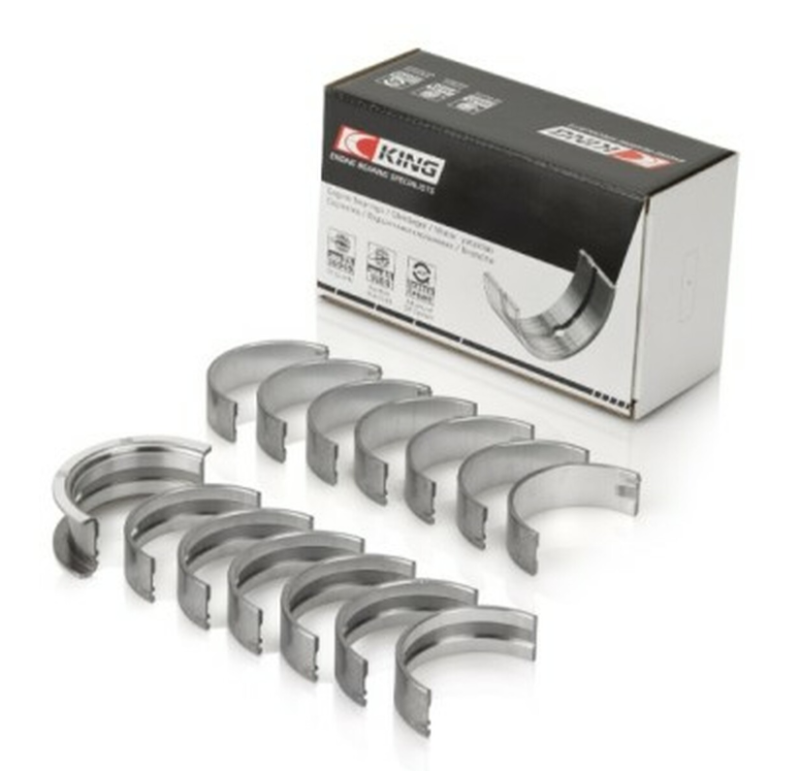 King Engine Bearings MB7776GPCSTDX Main Bearing Set for BMW N55, N53 and N52 Engines – Standard Size