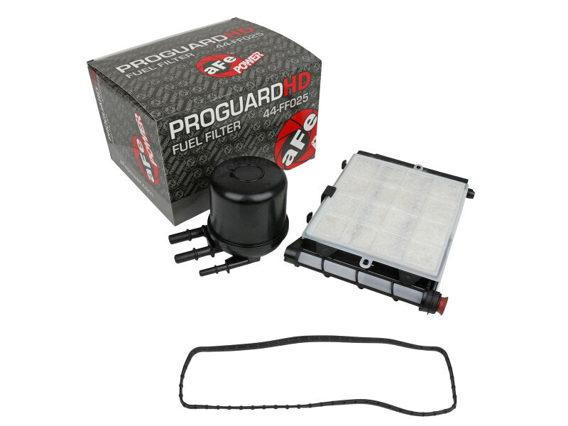 aFe ProGuard D2 Fuel Filter Set afe44-FF025 for 2017–2018 Ford Super Duty 6.7L Power Stroke Diesel