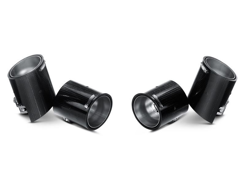 Akrapovic akrTP-CT/5 Carbon Tail Pipe Set for 2011-2012 BMW 1 Series M Coupe (E82)