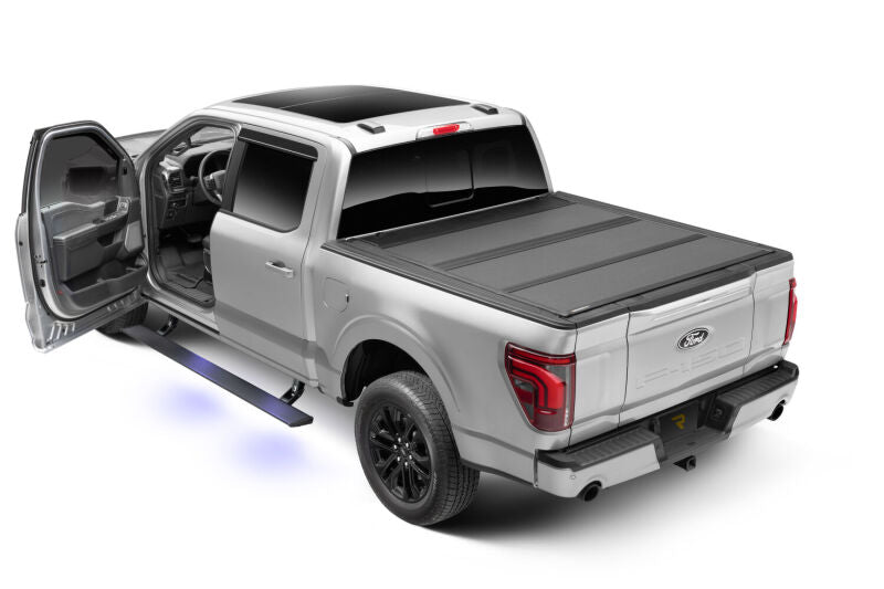 AMP Research PowerStep Xtreme Electric Running Boards, Part Number 78152-01A, for 2021-2022 Ford F-150
