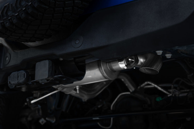 MBRP S5245304 Armor Pro 3-Inch Cat-Back Exhaust System for 2021-2023 Ford Bronco 2.3L and 2.7L
