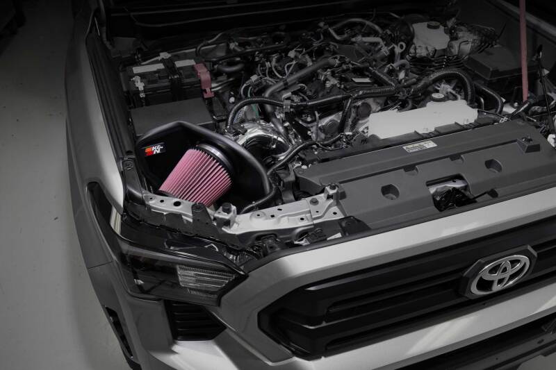 K&N Engineering 77-9043KP 77 Series Cold Air Intake for 2024 Toyota Tacoma 2.4L Turbo