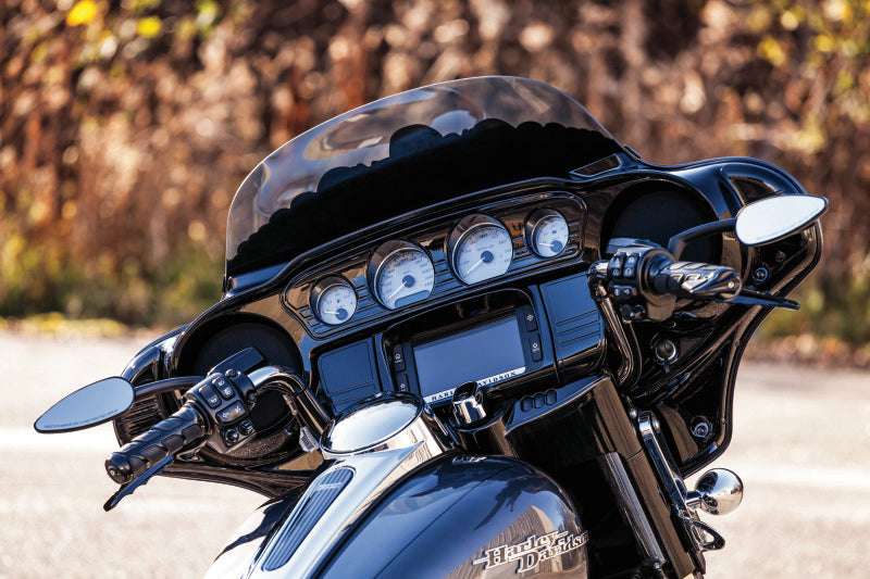 Kuryakyn Tri-Line Inner Fairing Cover Plates Gloss Black - Part KUR6979