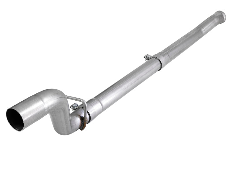 aFe MACH Force-Xp 49-48077 2.5-Inch 409 Stainless Steel Mid-Pipe with Resonator Delete for 2018-2026 Jeep Wrangler JL 3.6L
