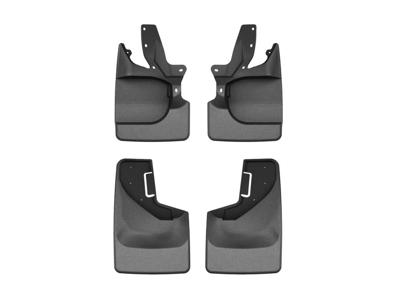 WeatherTech DigitalFit No-Drill MudFlaps for 2021-2022 Ford Bronco - Black
