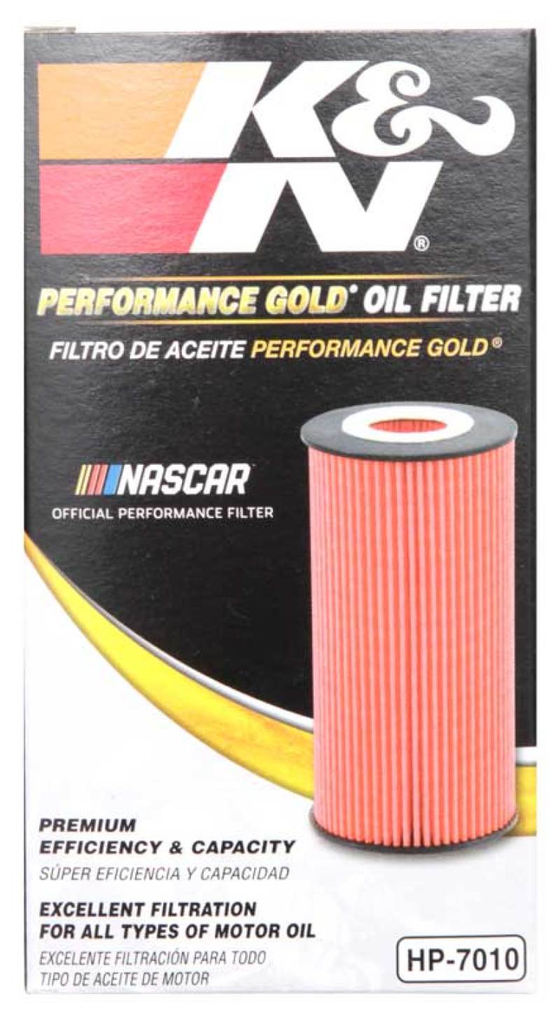 K&N Engineering HP-7010 Cartridge Oil Filter for Select Volkswagen and Audi Applications