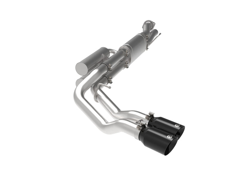 aFe Rebel Series 3-Inch 409 Stainless Steel Cat-Back Exhaust with Black Tips for 2017-2026 Ford F-250/F-350 Super Duty V8