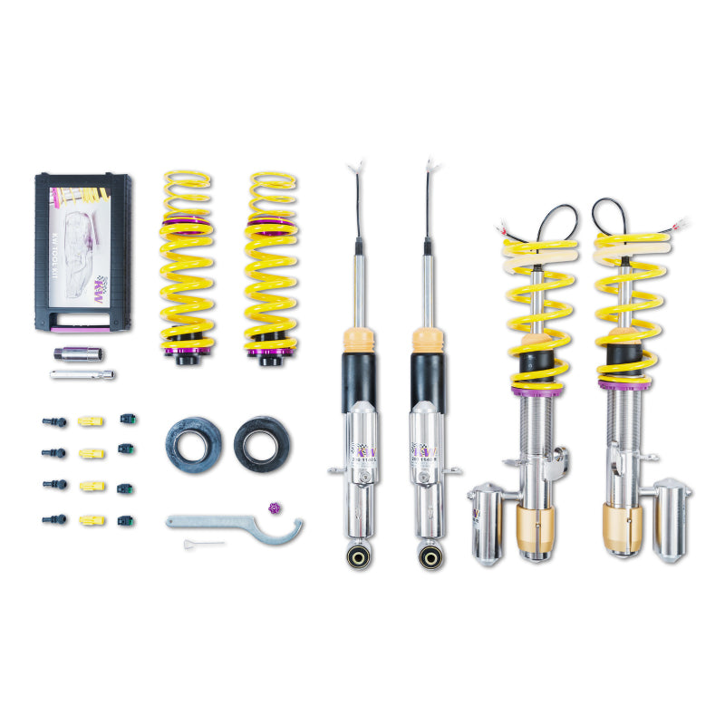 KW DDC Plug & Play Coilover Kit kws39020039 for BMW M3 and M4 with Electronic Damper Control