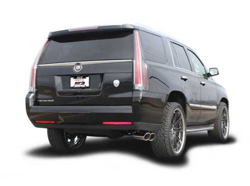 Borla 140560 Touring Cat-Back Exhaust System for 2015-2020 Cadillac Escalade ESV and GMC Yukon Denali XL 6.2L V8