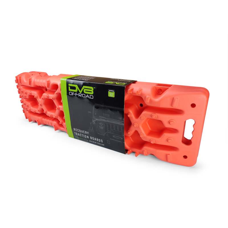 DV8 Offroad Recovery Traction Boards with Carry Bag, Red - dveRTB1-01RD