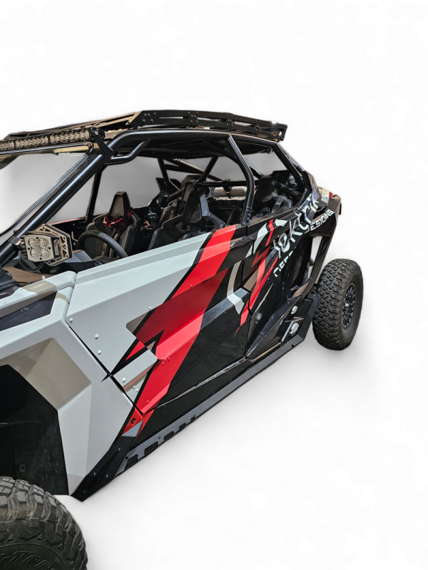 Elektric Offroad Volt Series Rock Sliders for Polaris RZR Pro XP & Turbo R (Part # elkRKS610010)