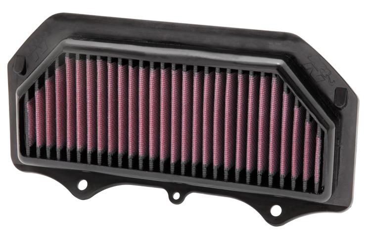 K&N Engineering SU-7511 High-Flow Replacement Air Filter for 2011-2015 Suzuki GSX-R600 and GSX-R750