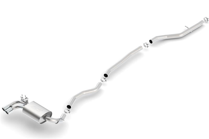 Borla 140509 S-Type Cat-Back Exhaust System for 2012-2016 BMW 328i and 428i