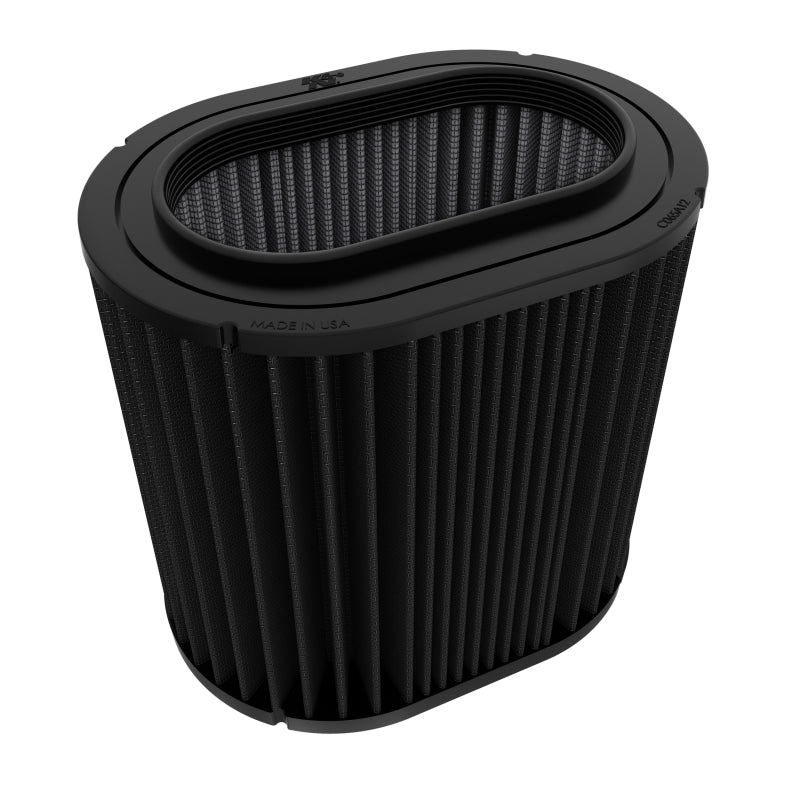 K&N Engineering E-0644HBK DryFlow Replacement Air Filter for 2017-2018 Ford Super Duty 6.7L Diesel