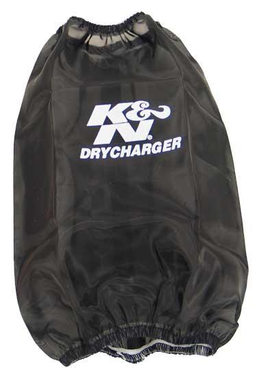K&N Engineering RC-3690DK Drycharger Black Round Tapered Air Filter Wrap