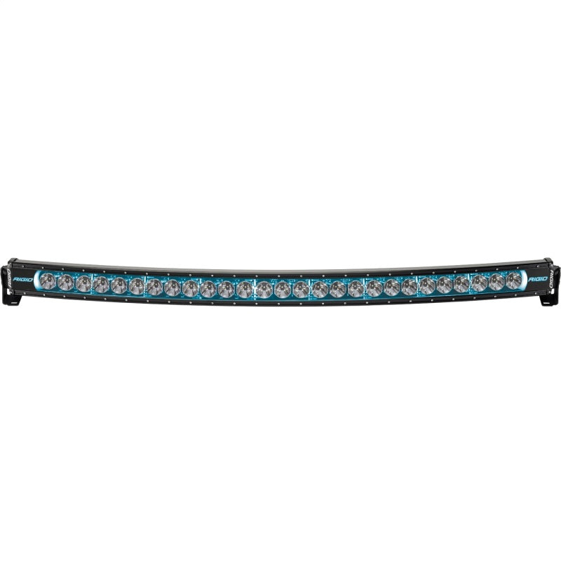 Rigid Industries Radiance+ Curved 50 Inch RGBW Light Bar – Versatile Automotive LED Lighting with Color-Changing Backlight