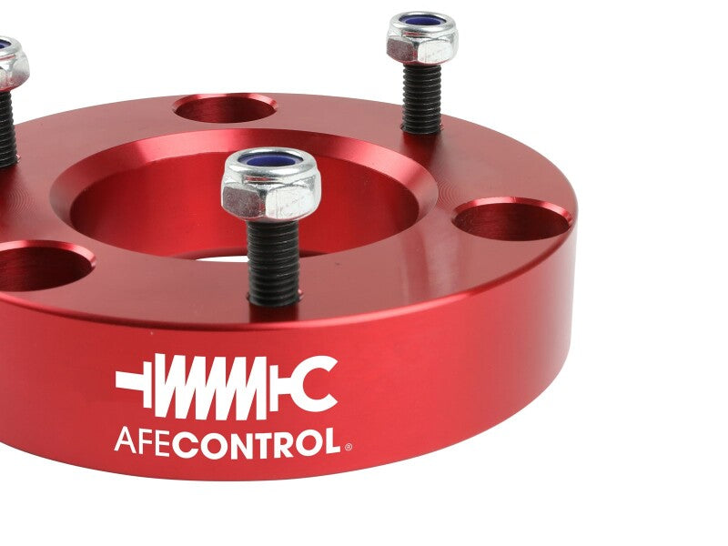 aFe CONTROL 2.0-Inch Front Leveling Kit, Red, Chevrolet/GMC 1500, Part Number afe416-40T001-R