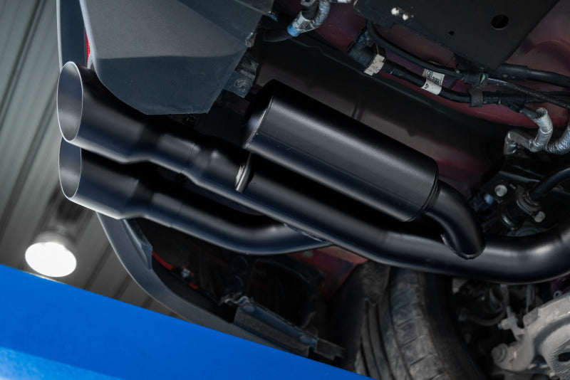 MBRP Armor BLK Cat-Back Exhaust System mbrpS7207BLK for 2018-2022 Ford Mustang GT 5.0L