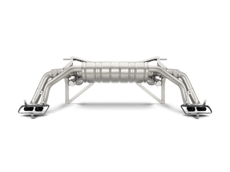 Akrapovic 16-17 Audi R8 5.2 FSI Coupe/Spyder Slip-On Line (Titanium) w/ Carbon Titanium Tips