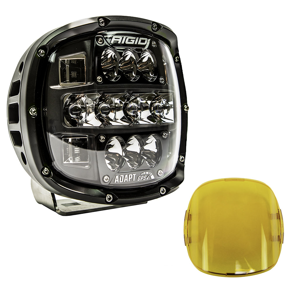 Rigid Industries - 300414 - Auxiliary Light - RIGID Adapt XP Extreme Powersports LED Light 3 Lighting Zones GPS Module Single