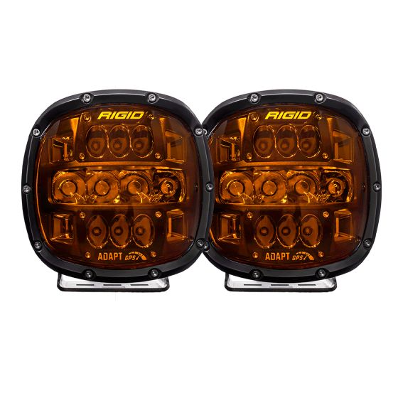Rigid Industries - 300515 - Auxiliary Light - Adapt XP with Amber PRO Lens Pair