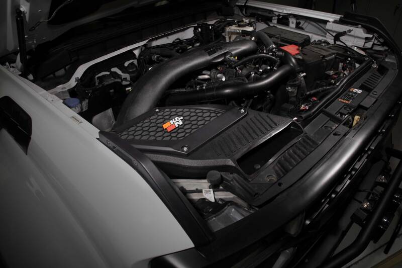 K&N Engineering 63-2625 AirCharger Performance Air Intake System for 2023-2026 Ford Bronco Raptor 3.0L V6