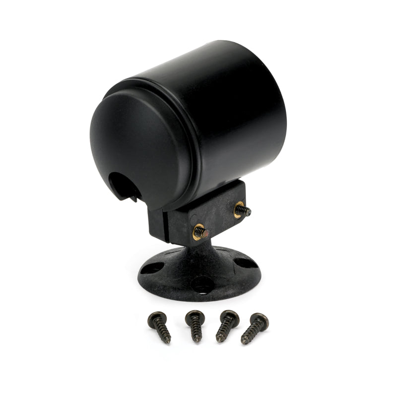 AutoMeter Pedestal Gauge Mount for 52mm Gauges with Black Cup – Durable Automotive Mounting Solution