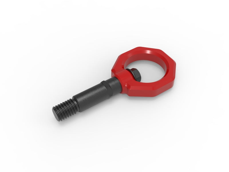 aFe Control 450-721002-R Rear Tow Hook, Red, for 2020-2026 Toyota GR Supra A90