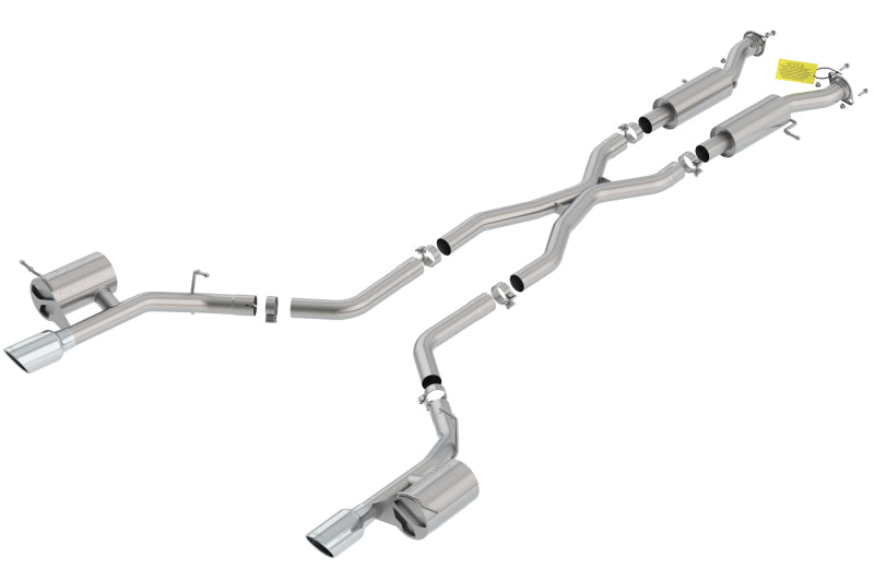 Borla 140792 ATAK Cat-Back Exhaust System for 2018–2024 Dodge Durango SRT 6.4L V8 AWD