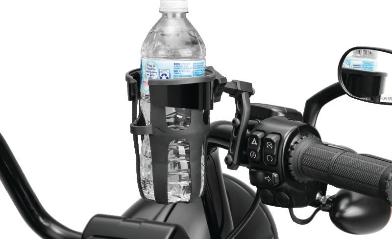 Kuryakyn Reflex Drink Holder Perch Mount, Black - 6485